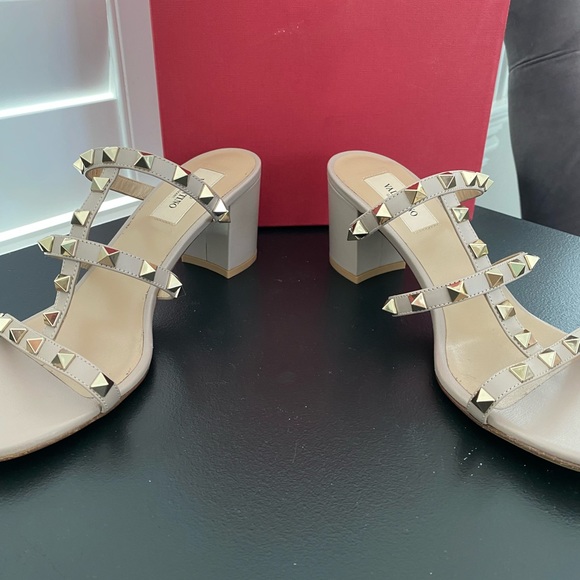 Valentino Garavani sandals Rockstud Slide NEW - Picture 7 of 12